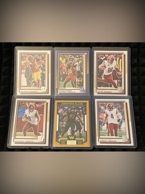 Jayden Daniels 2025 Panini DONRUSS Washington Commanders Team set